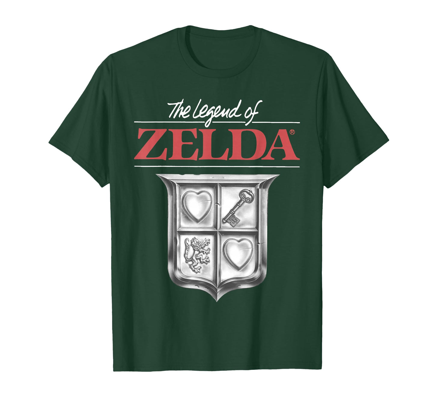 The Legend Of Zelda Original Box Art Logo T-Shirt