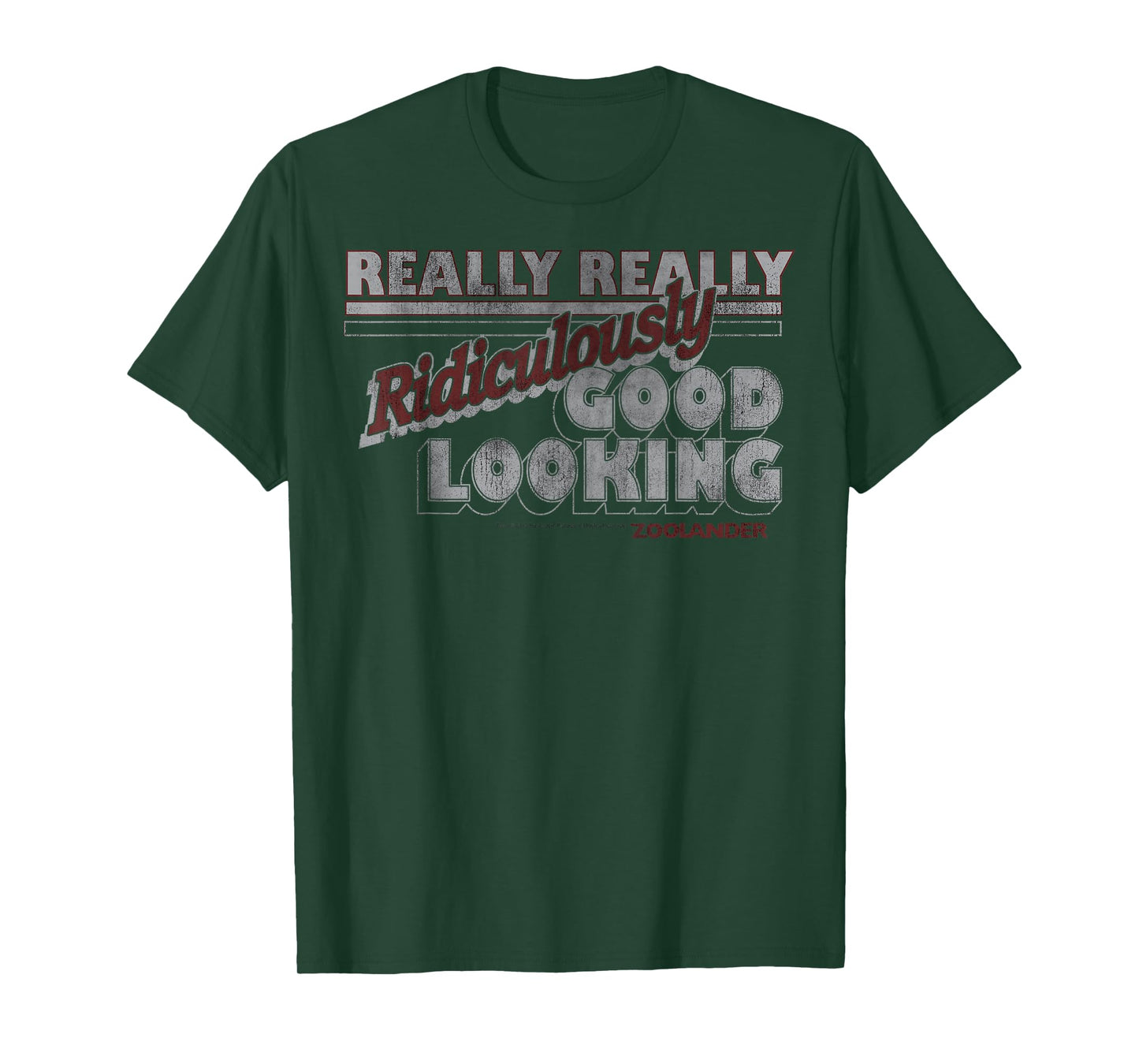 Zoolander Really Ridiculously Good Looking Title Logo T-Shirt