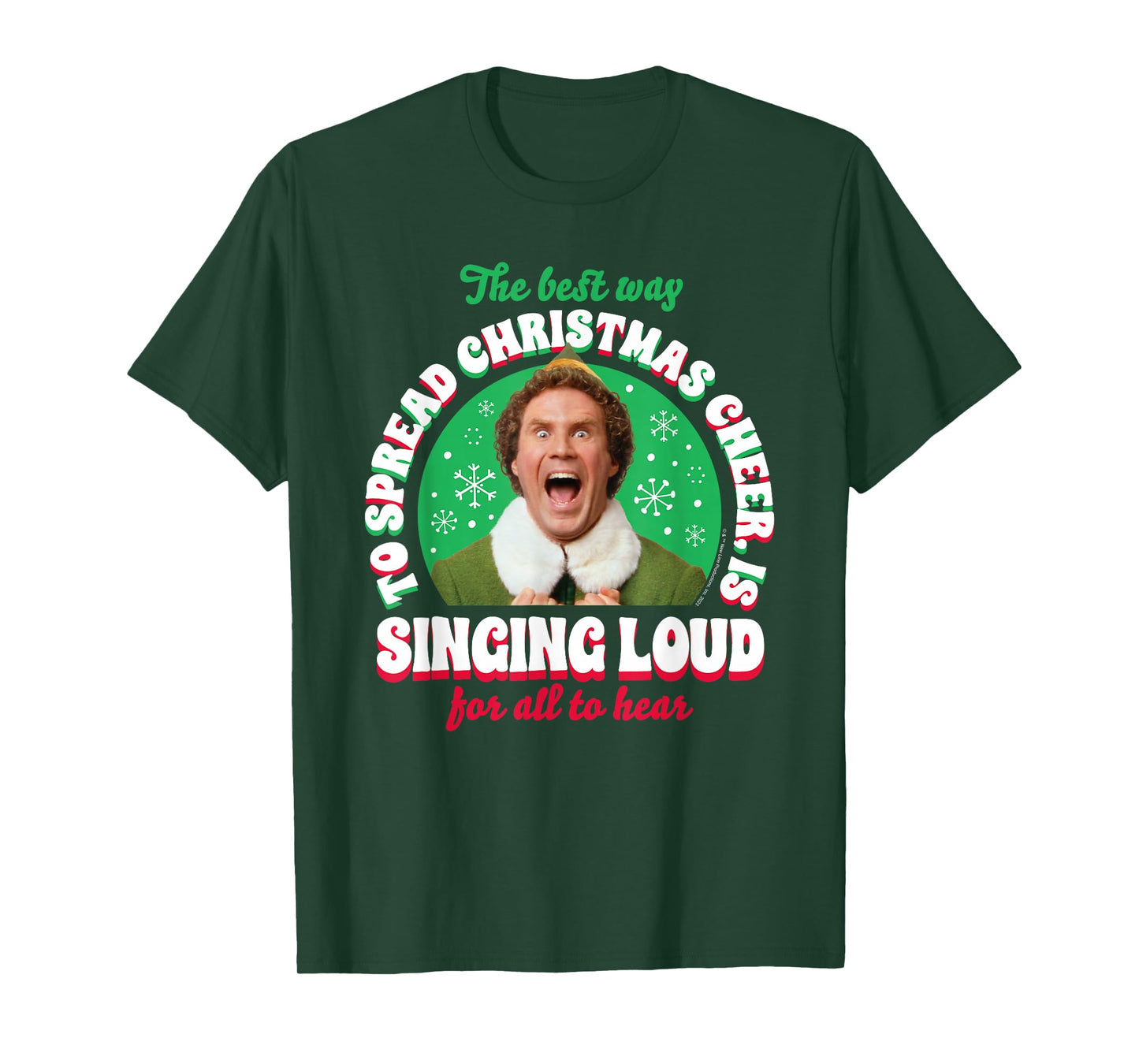 Elf - Singing Loud For All To Hear T-Shirt