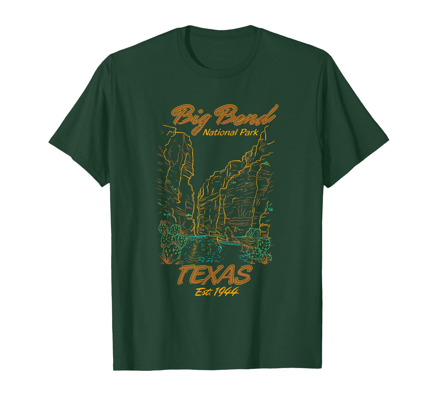 Big Bend National Park Texas Camping Hiking Nature Lover T-Shirt