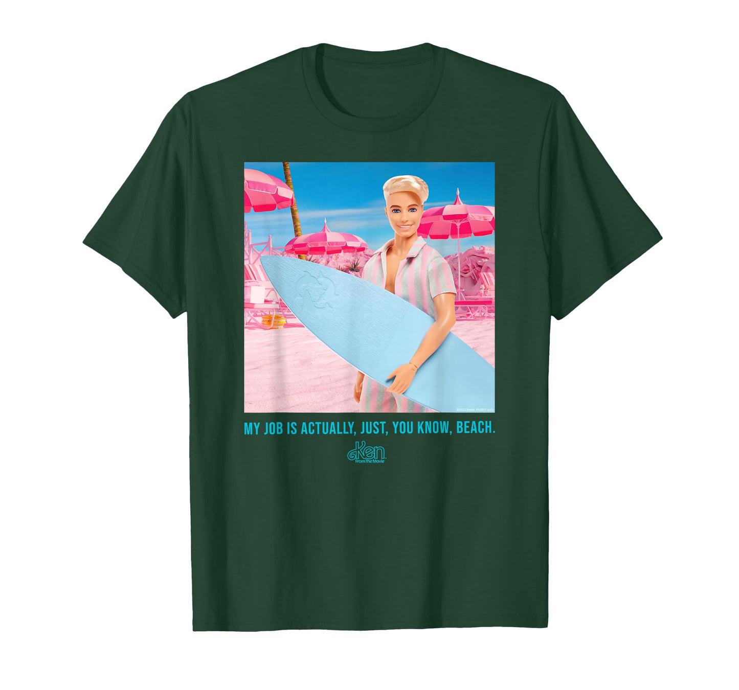 Barbie The Movie - My Job Is Beach T-Shirt