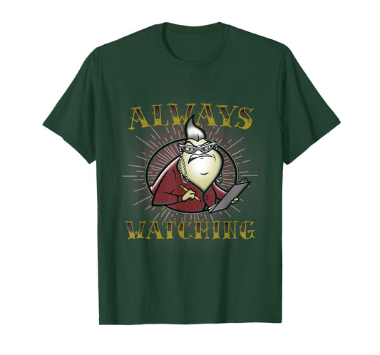 Disney Pixar Monsters Inc. Roz Always Watching Portrait T-Shirt