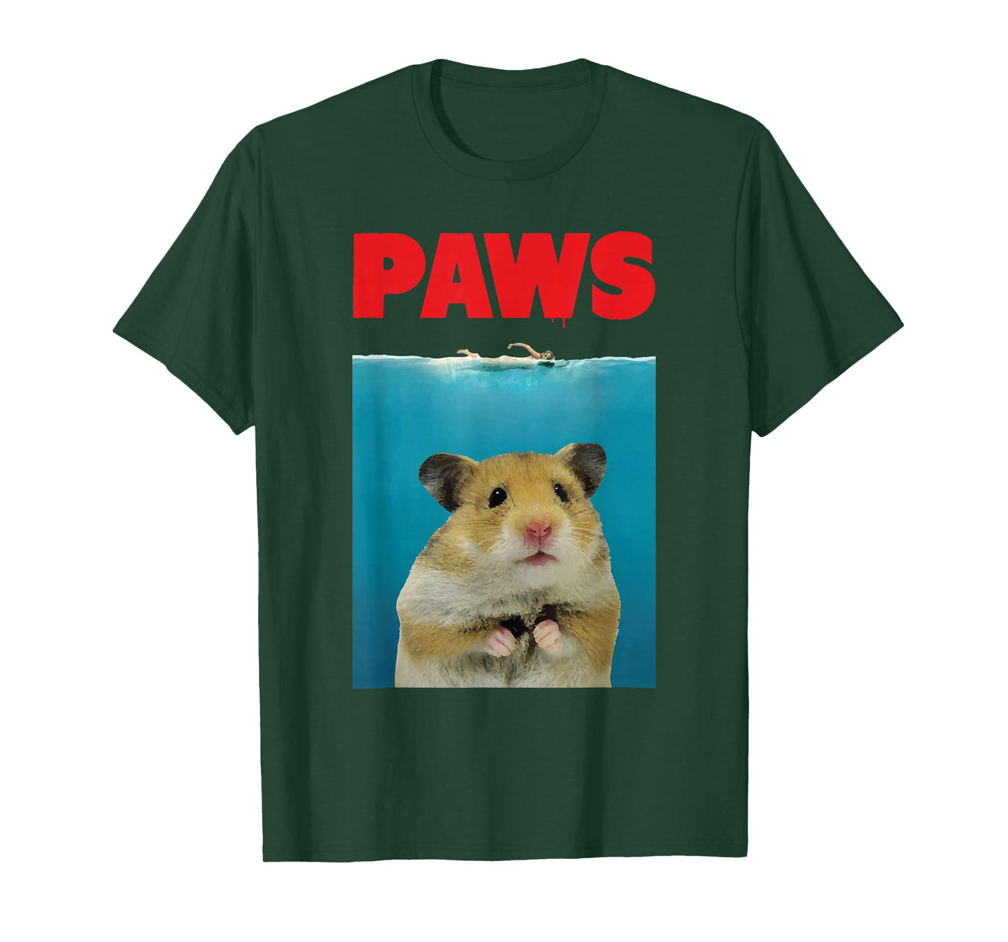 Paws Hamster Funny T-Shirt Parody | Hammy Lover Gifts T-Shirt
