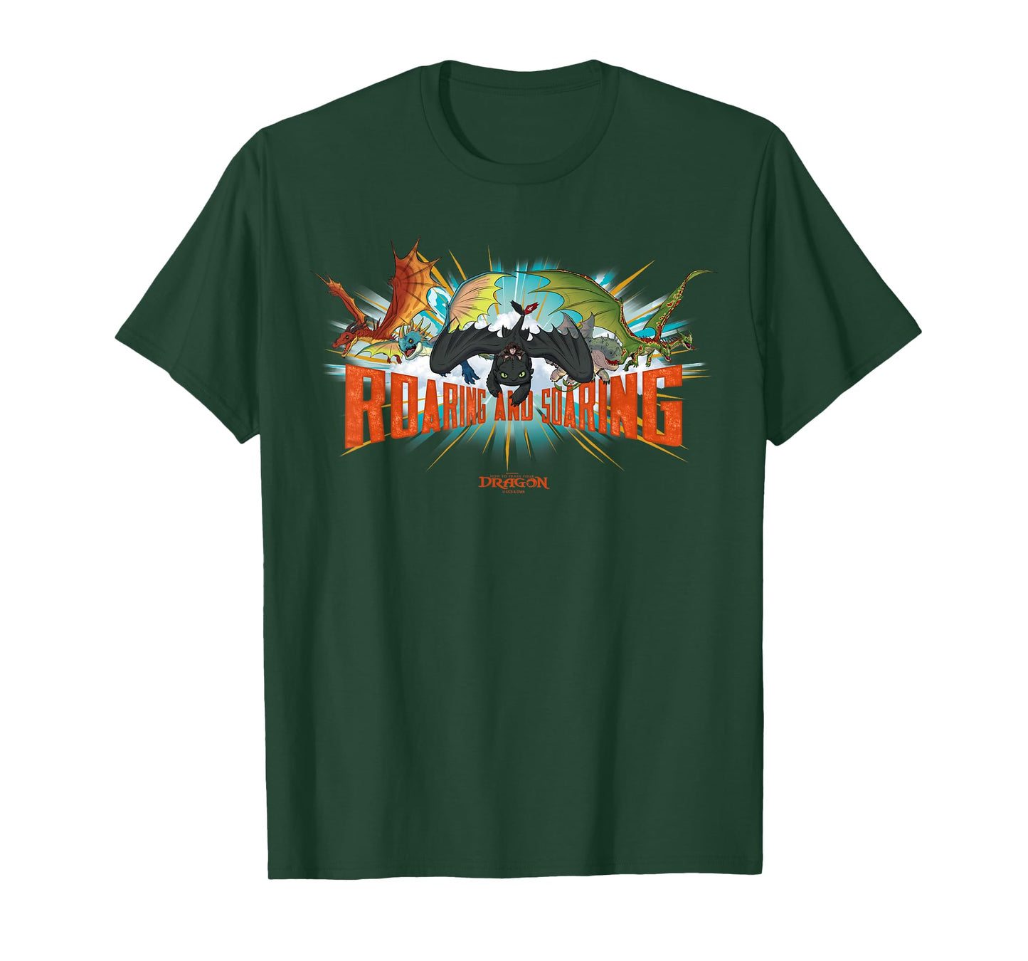 DreamWorks Dragons Roaring and Soaring T-Shirt