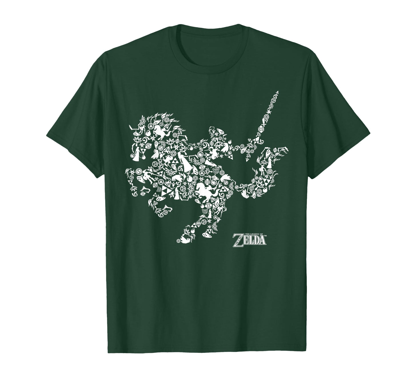 The Legend of Zelda Horse Symbols Graphic T-Shirt T-Shirt