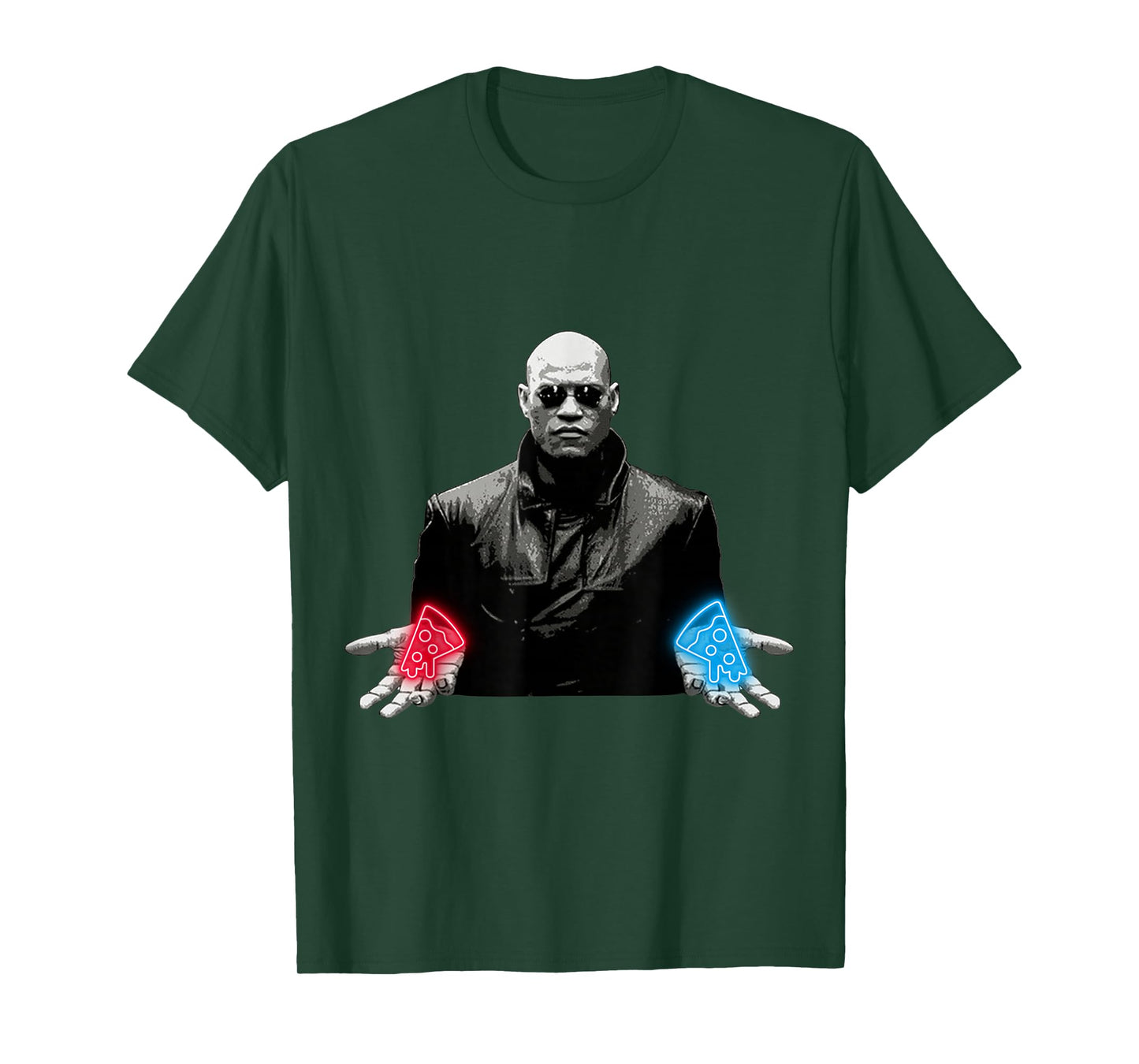 Matrix Funny Pizza T-Shirt