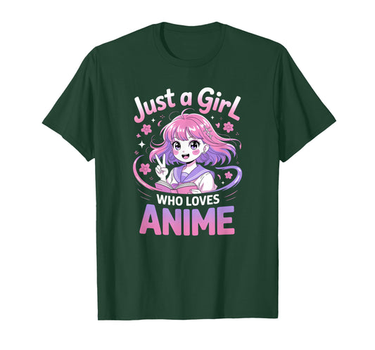 Girls Anime T-Shirt