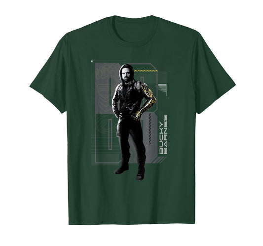 Marvel Studios Thunderbolts Team Spotlight Bucky Barnes T-Shirt