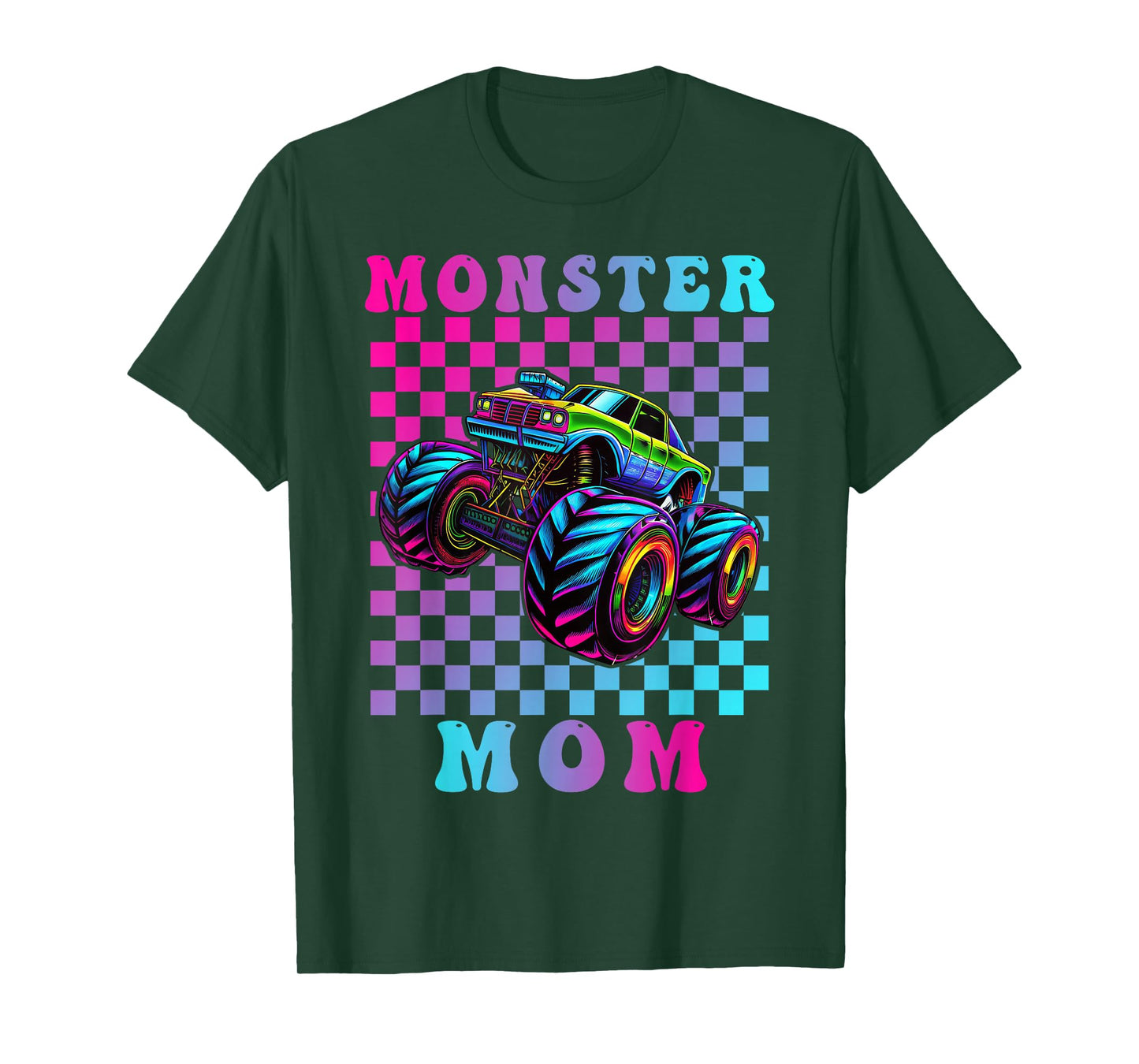 Monster Truck Mom Family Matching Shirt Truck Lovers T-Shirt