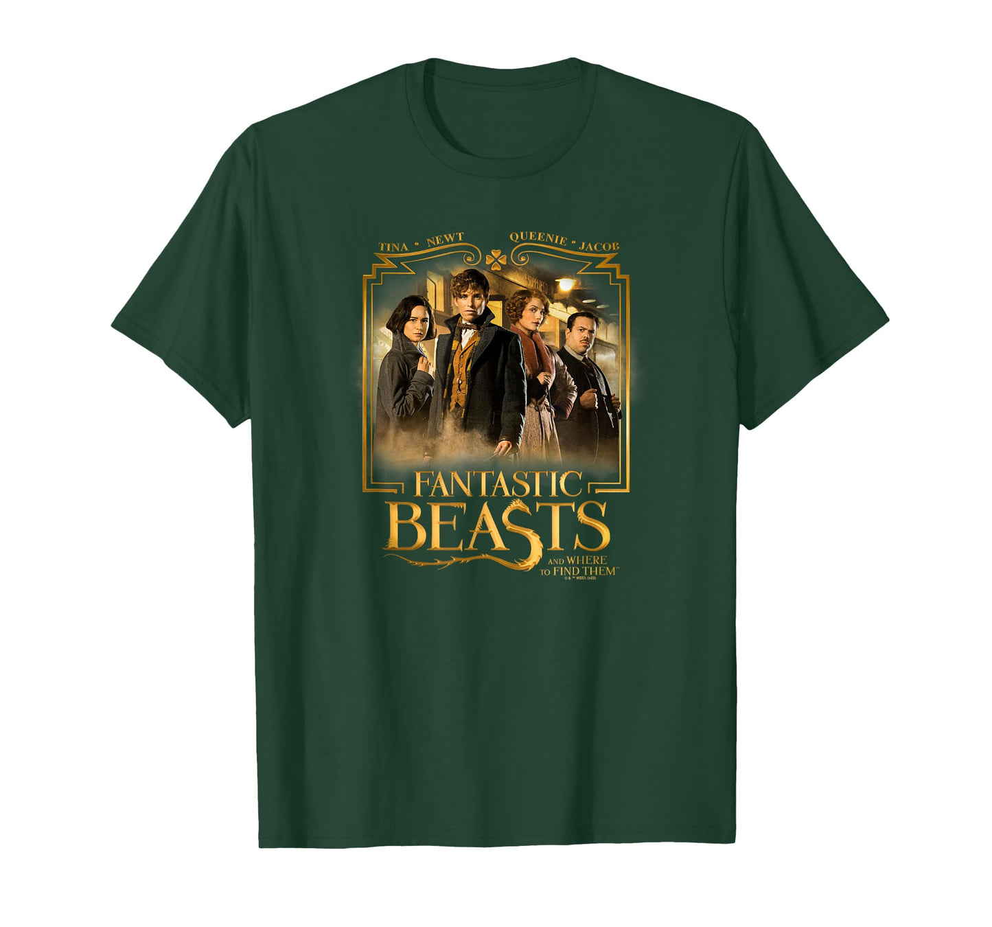 Fantastic Beasts And Where To Find Them Hero Group Poster T-Shirt