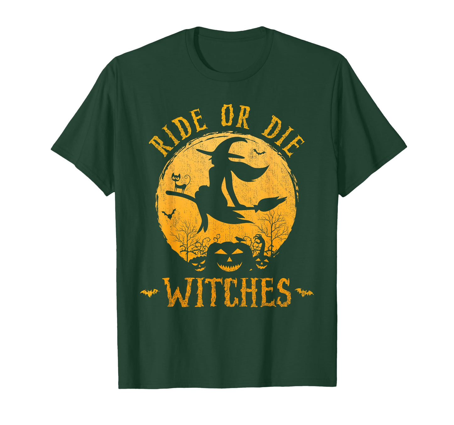 Ride or Die Witches Halloween T-Shirt