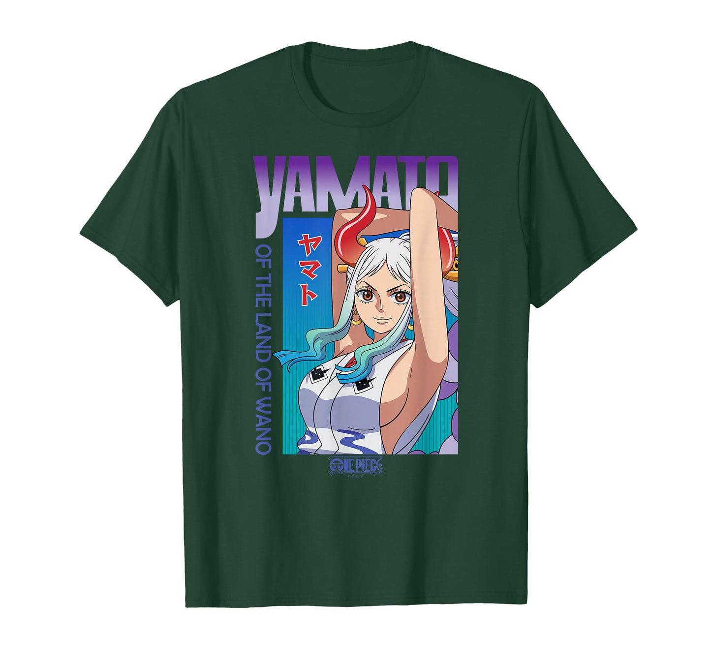 One Piece Anime Yamato of The Land of Wano T-Shirt