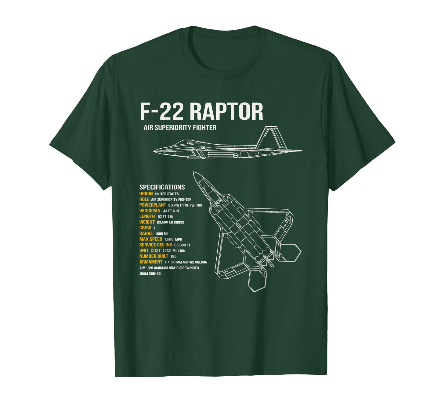 F-22 Raptor T-Shirt