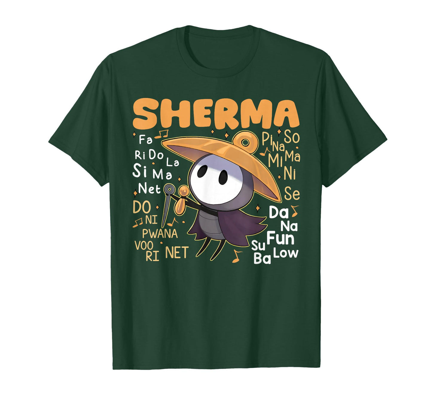Sherma Song Funny Game Quote Hollow Video Game Fan T-Shirt