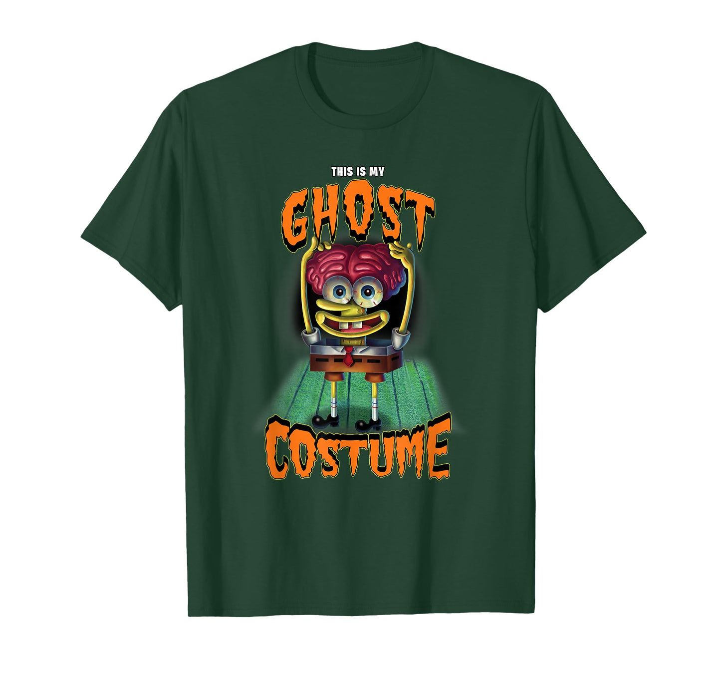 SpongeBob SquarePants Halloween This Is My Ghost Costume T-Shirt