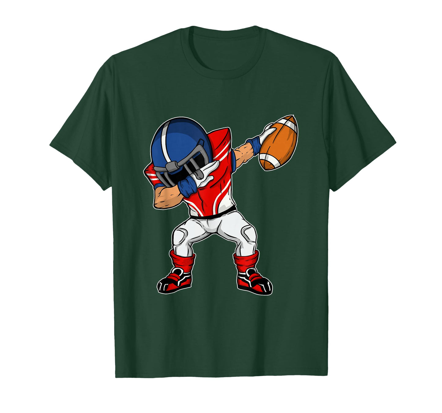 Dabbing Football Player - American Football Season Dab Dance T-Shirt
