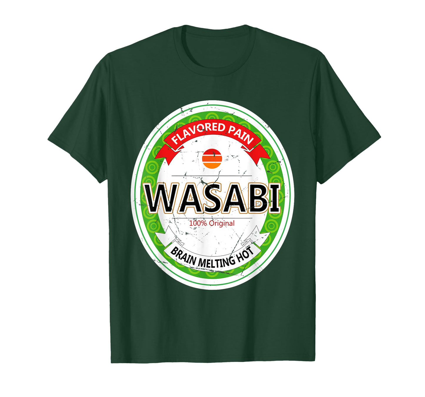 Wasabi Funny Japanese Sushi Condiment Halloween Costume T-Shirt
