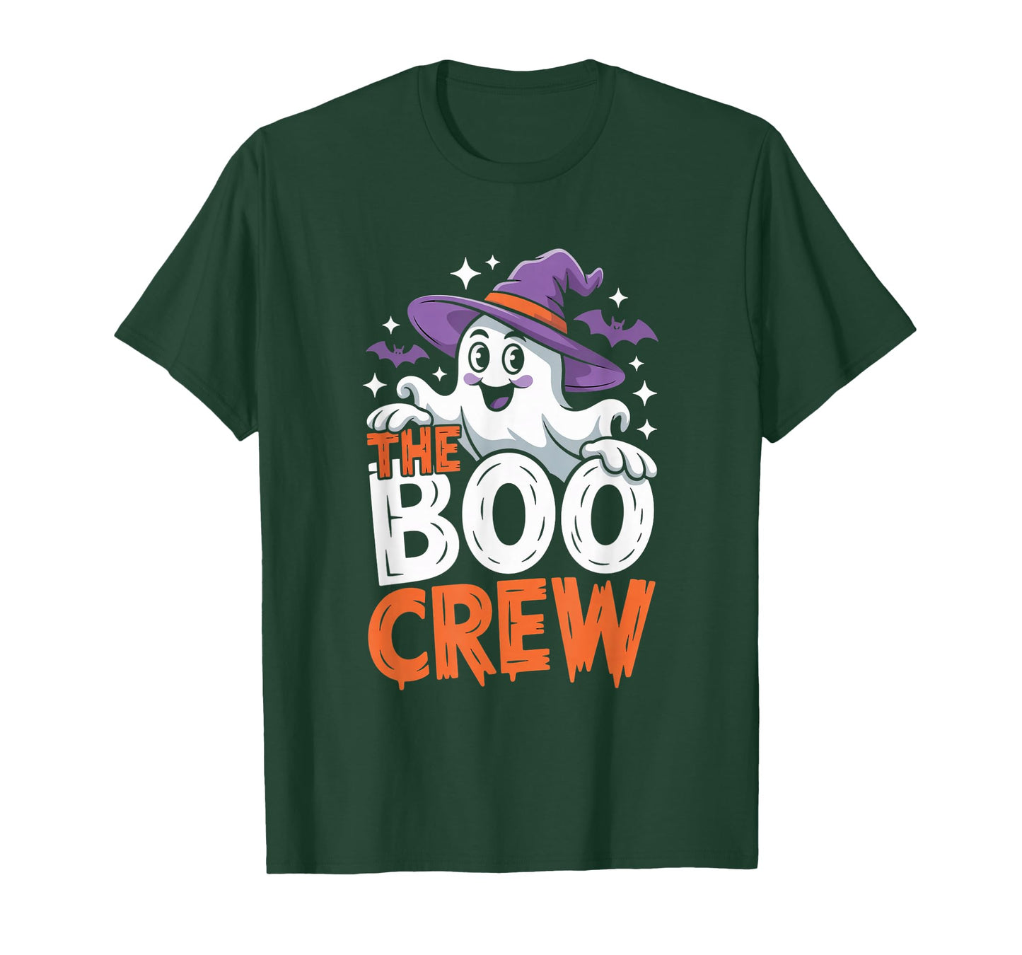 The Boo Crew Ghost Funny Spooky Group Design T-Shirt