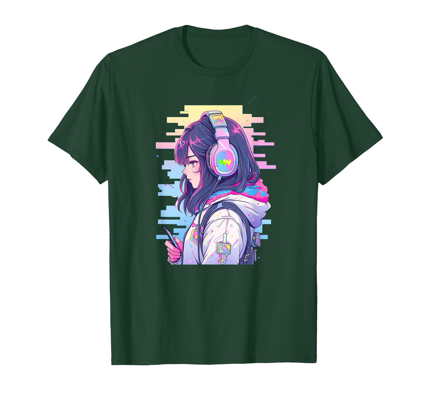Gamer Girl Funny Pastel Japan Anime Streamer Japanese T-Shirt