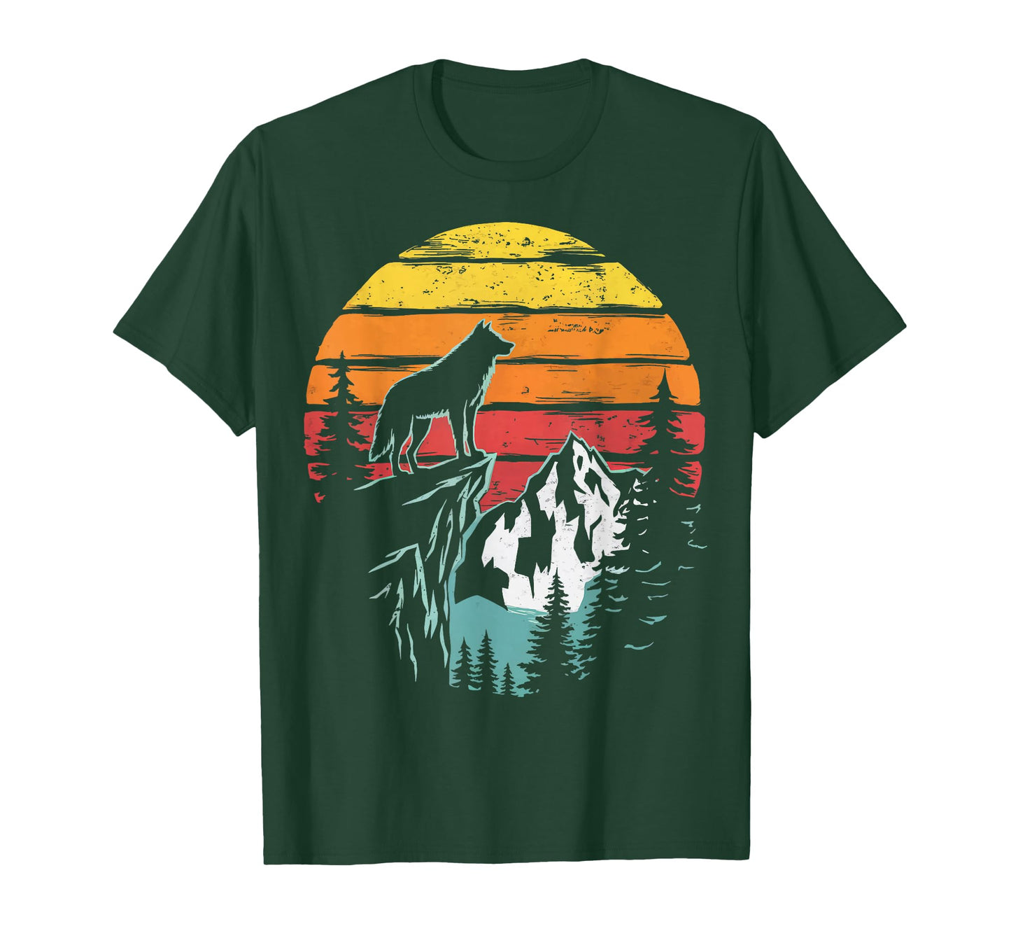 Wolf Forest Nature T-Shirt