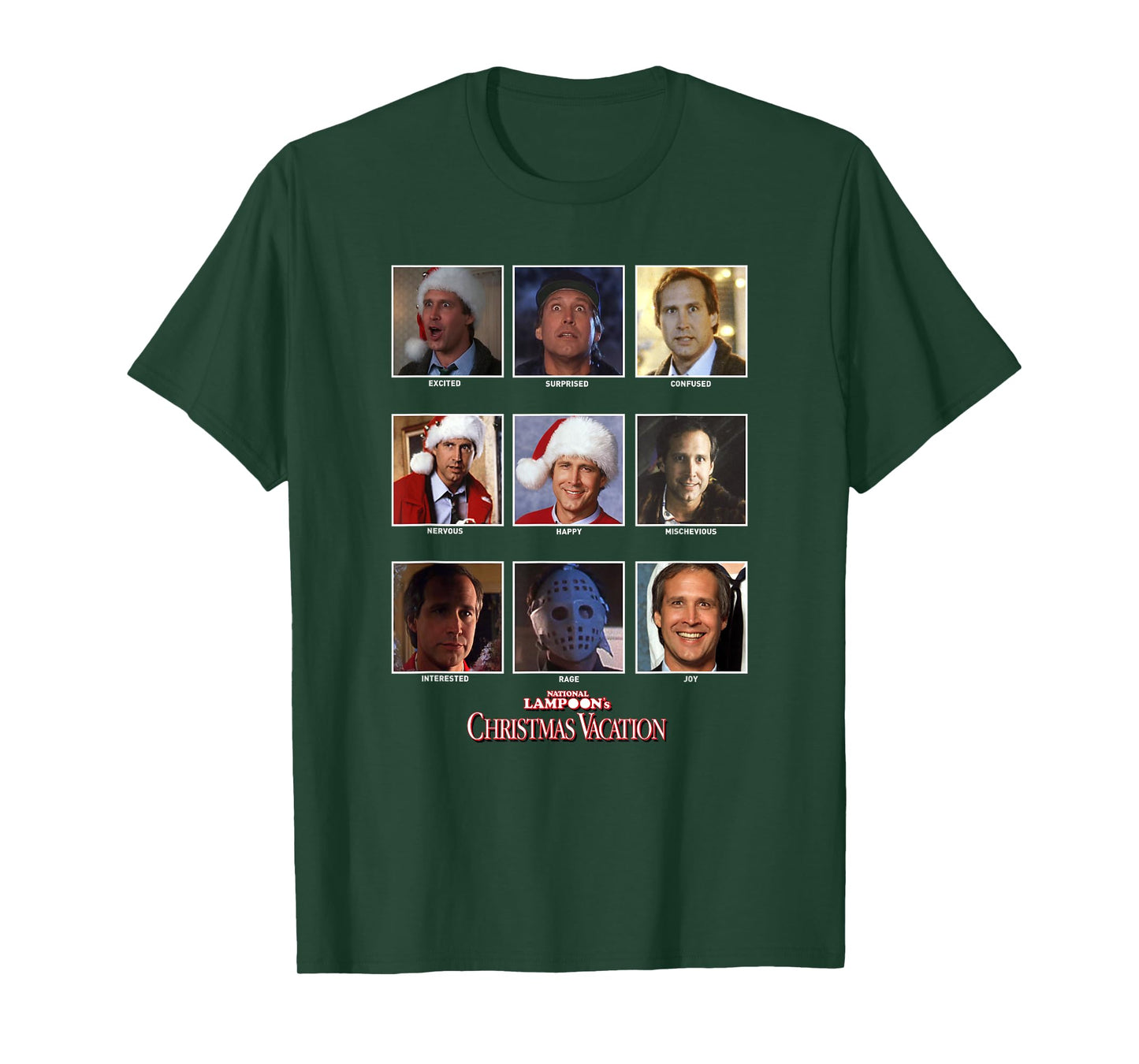 National Lampoon's Christmas Vacation Clark Panels T-Shirt