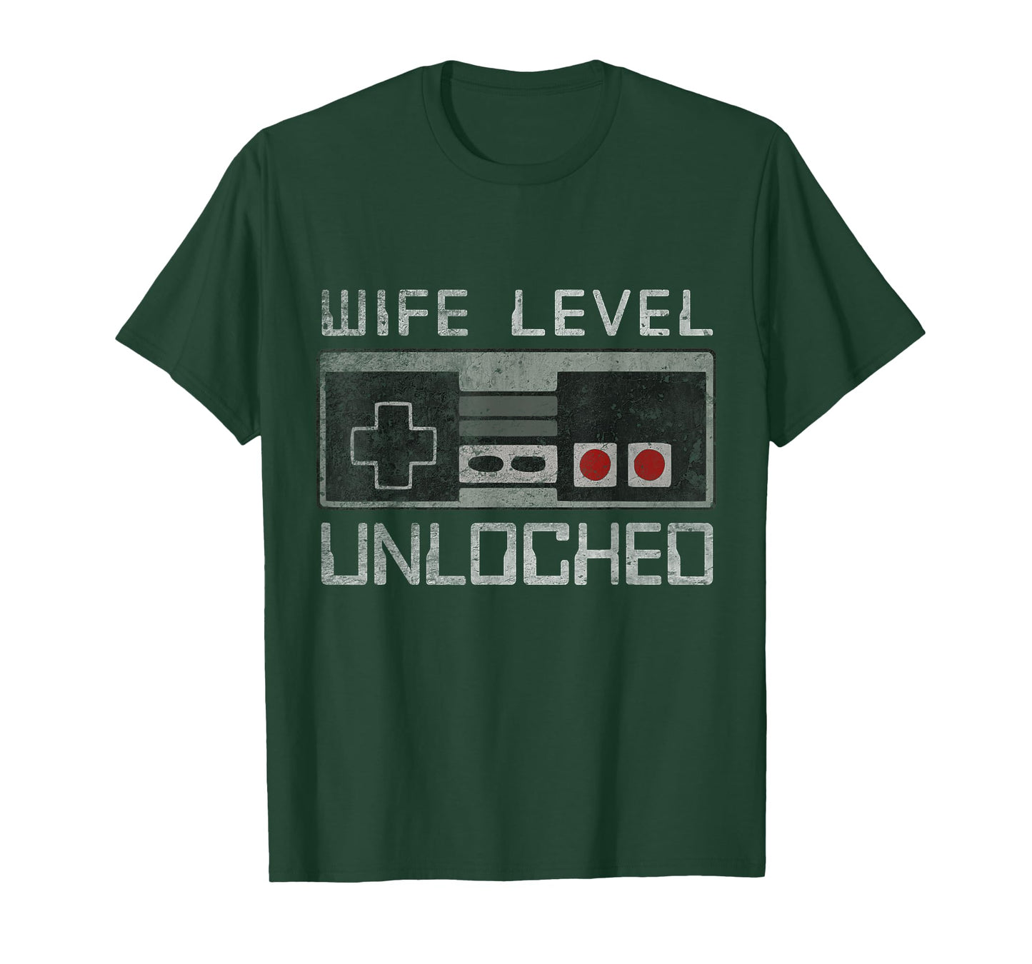 Women Bride Honeymoon Just Married Gamer Wife Level Unlocked T-Shirt