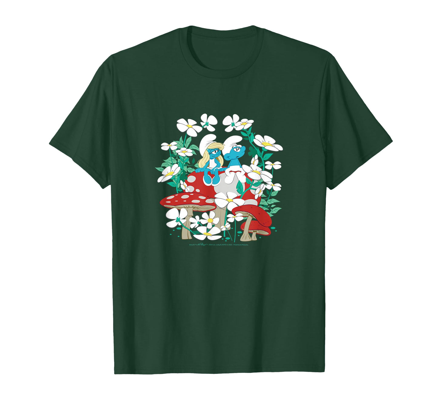 The Smurfs Movie - Smurfette & No Name Nature T-Shirt