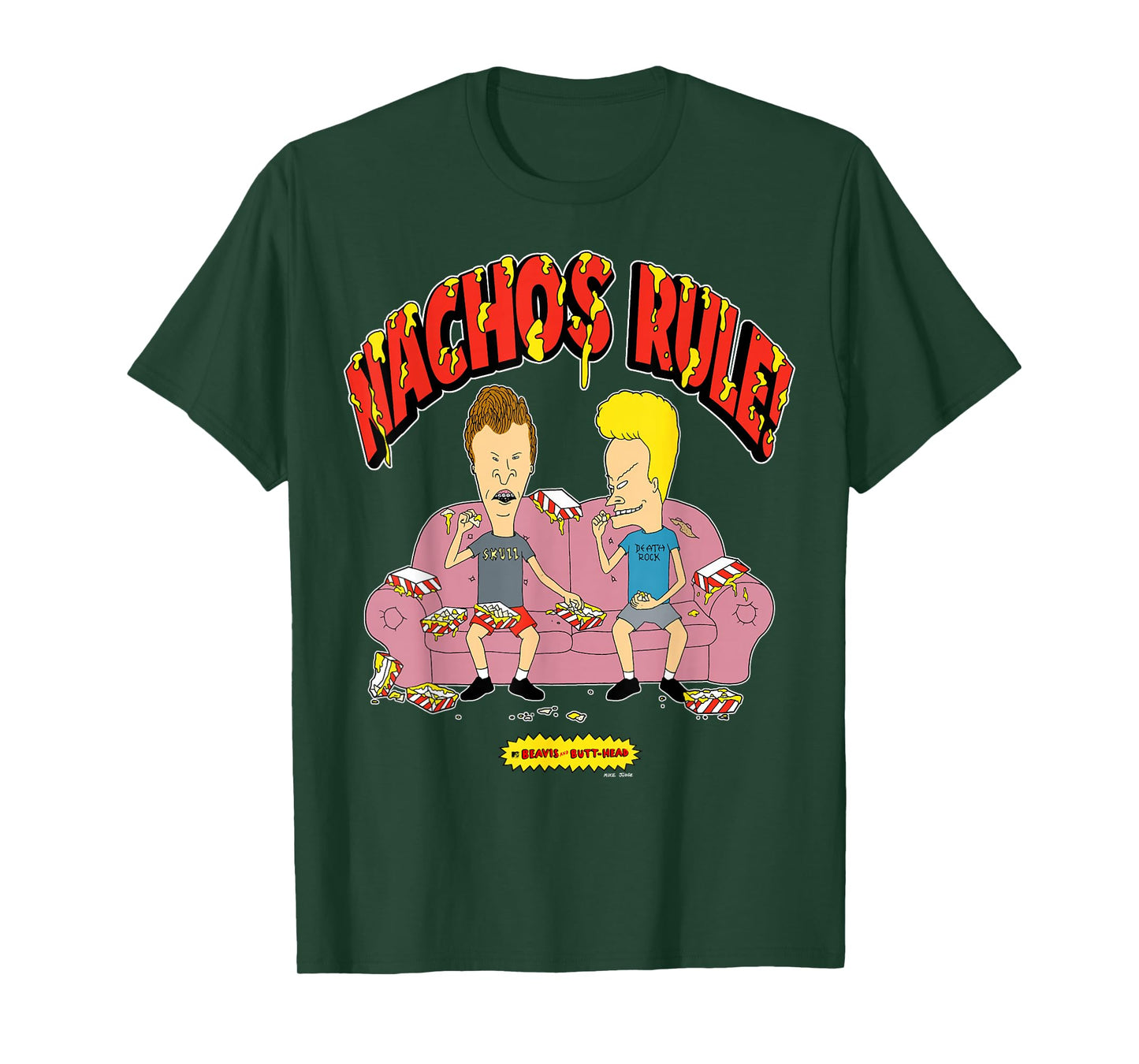 Beavis and Butt-Head Nachos Rule T-Shirt