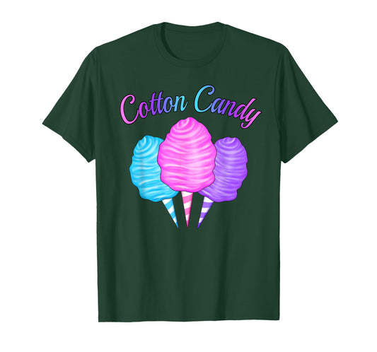 Cute Candy Cone Pink Blue Purple Candy Tester Queen Girl T-Shirt