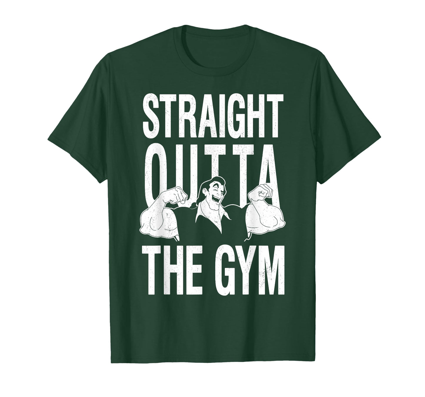 Disney Beauty and the Beast Gaston Straight Outta The Gym T-Shirt