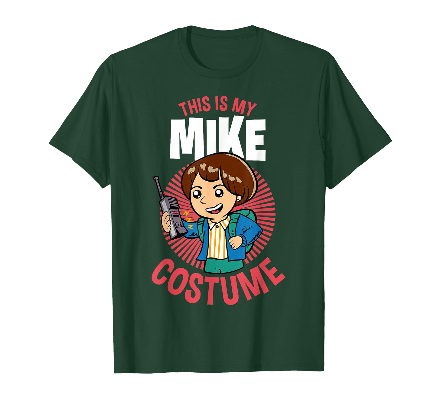 Stranger Things Halloween This Is My Mike Costume T-Shirt