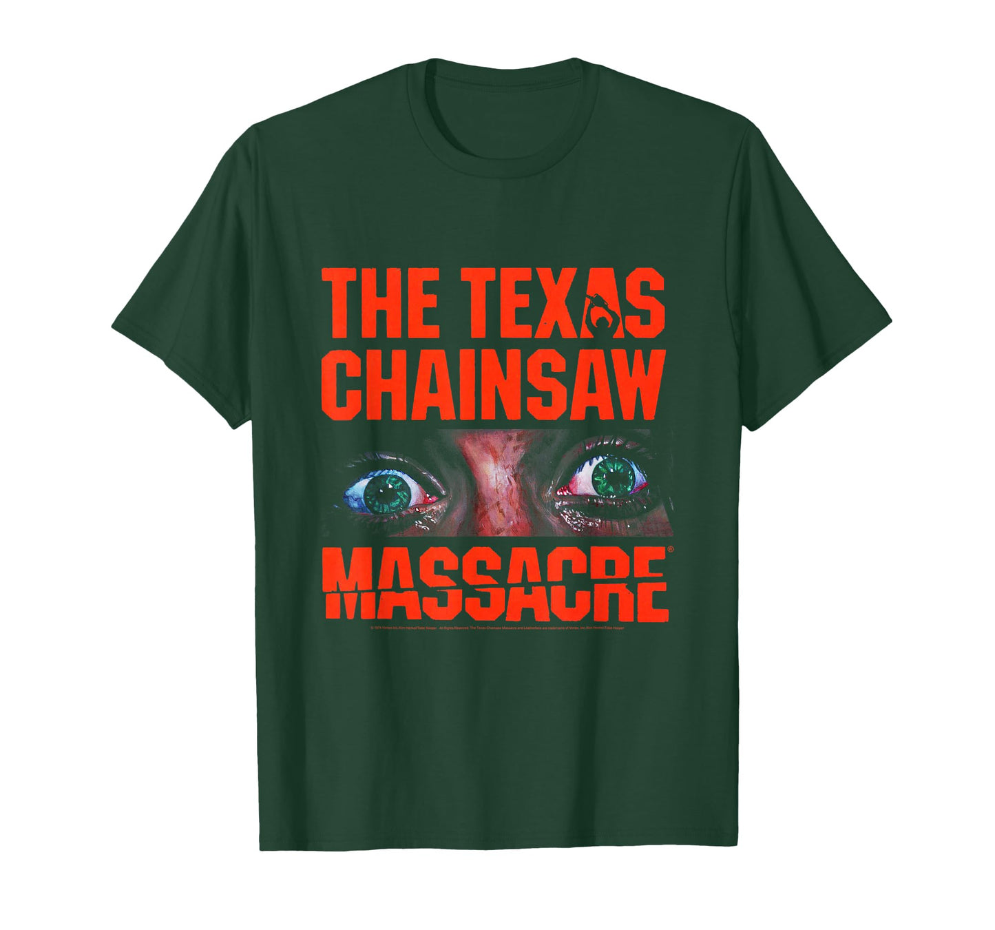 Texas Chainsaw Massacre Sally's Eyes and Jumbo Logo T-Shirt