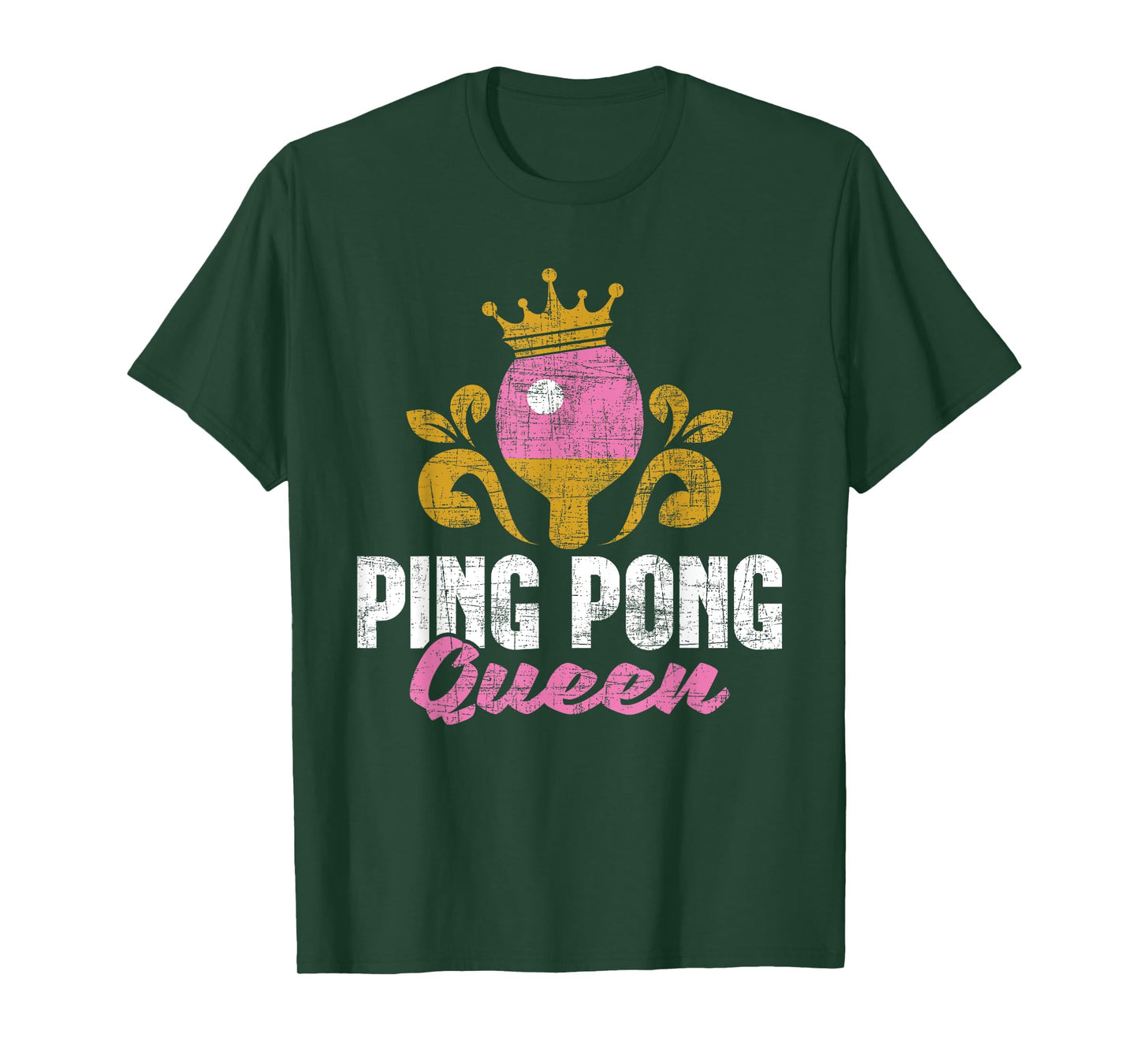 Ping Pong Queen - Table Tennis Player Sport Tournament Lover T-Shirt
