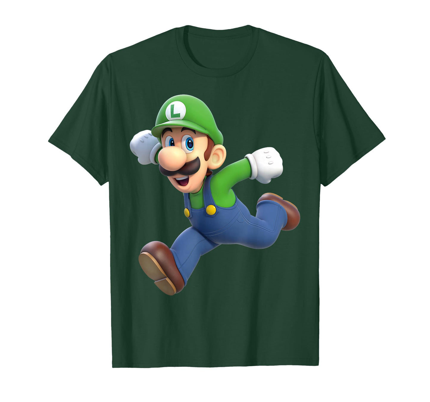 Super Mario Luigi 3D Poster T-Shirt