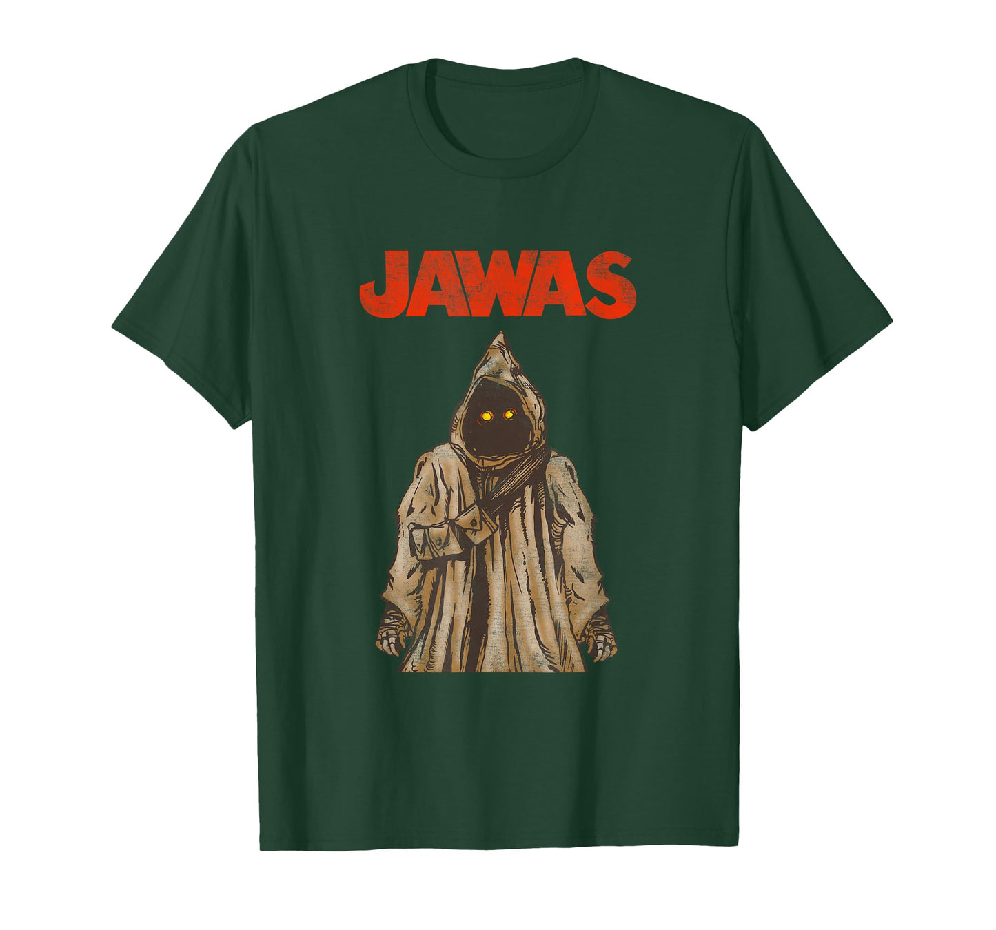 Star Wars Classic Jawas Vintage Jaws Style Movie Poster T-Shirt