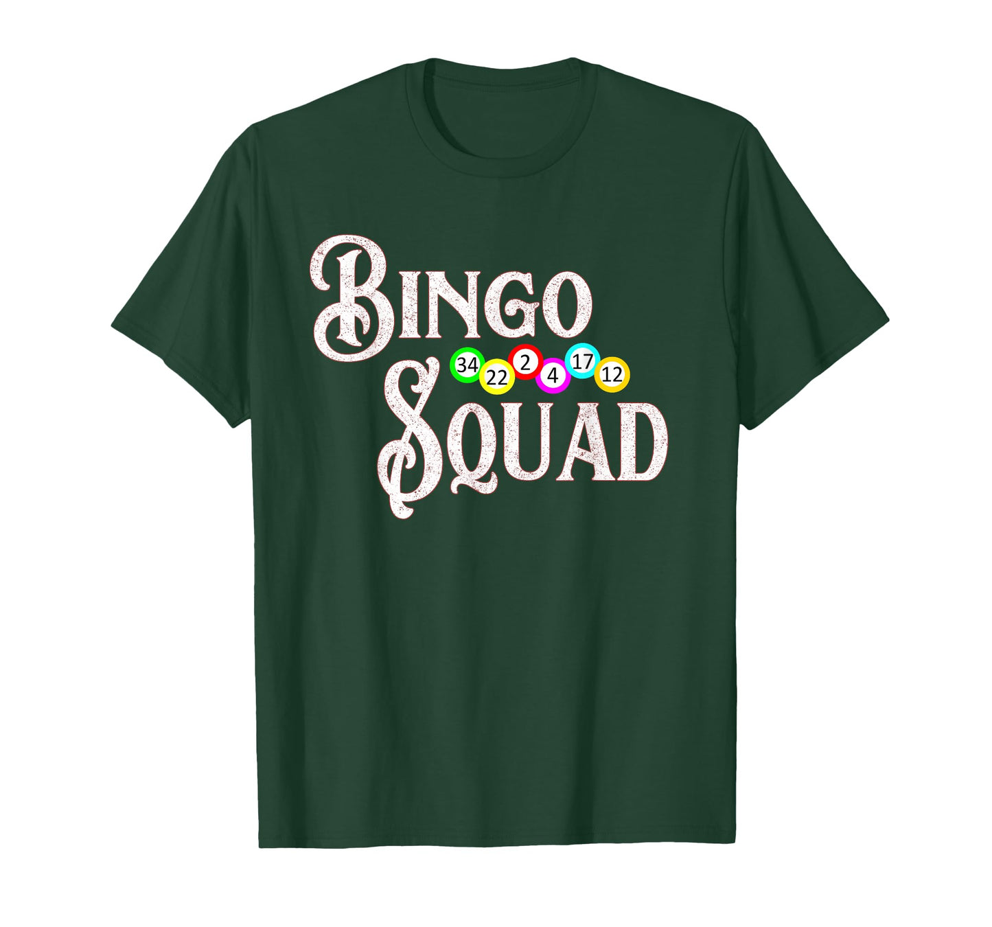 Bingo Squad Funny Bingo Lover Gift T-Shirt