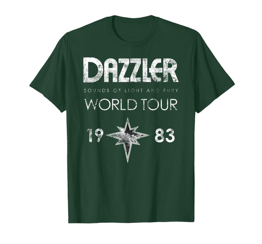 Dazzler Sounds of Light & Fury World Tour 1983 T-Shirt T-Shirt