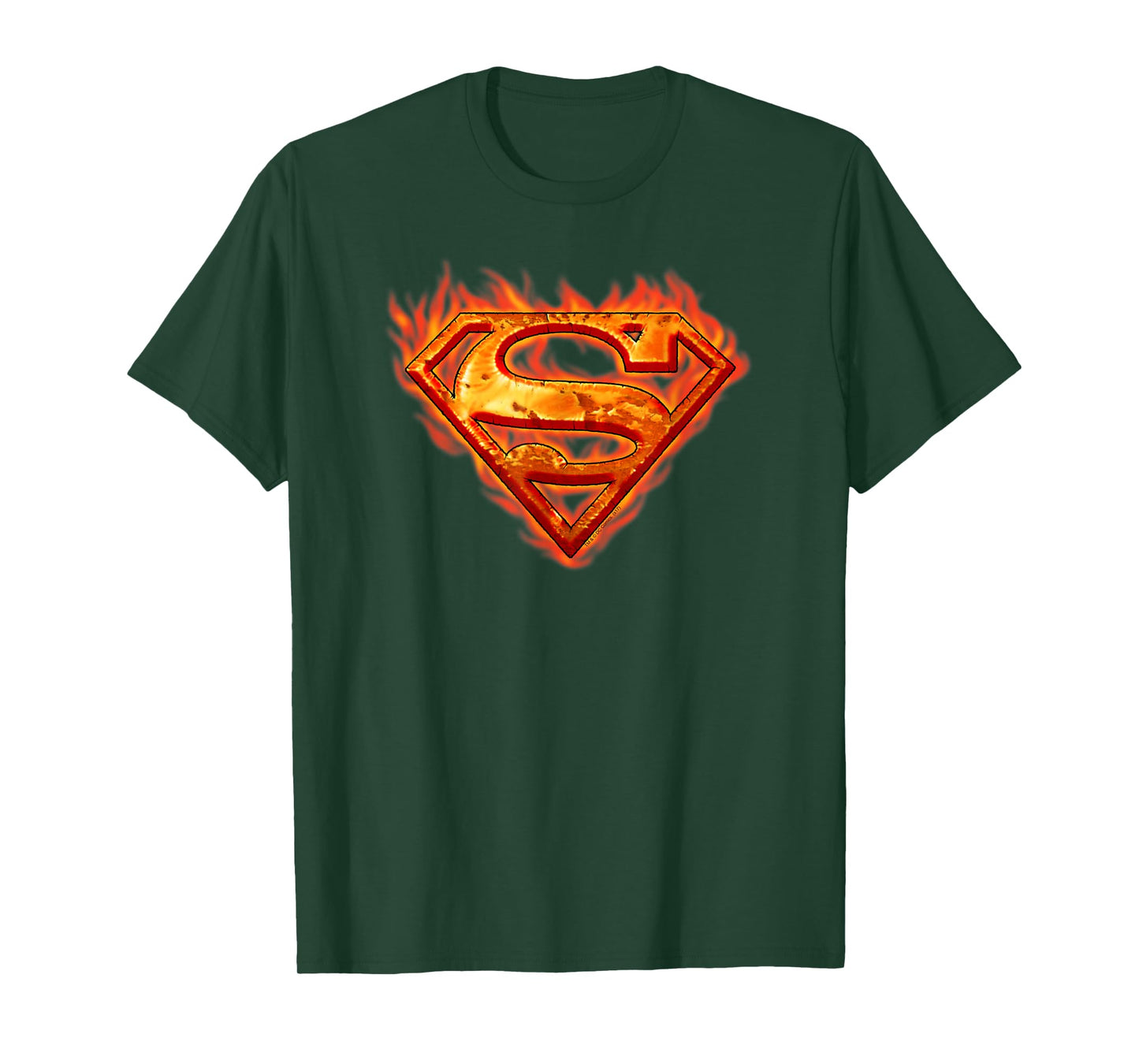 Superman Hot Metal T Shirt T-Shirt