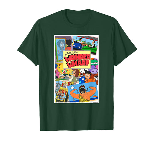The Bob's Burgers Movie Greetings from Wonder Wharf T-Shirt