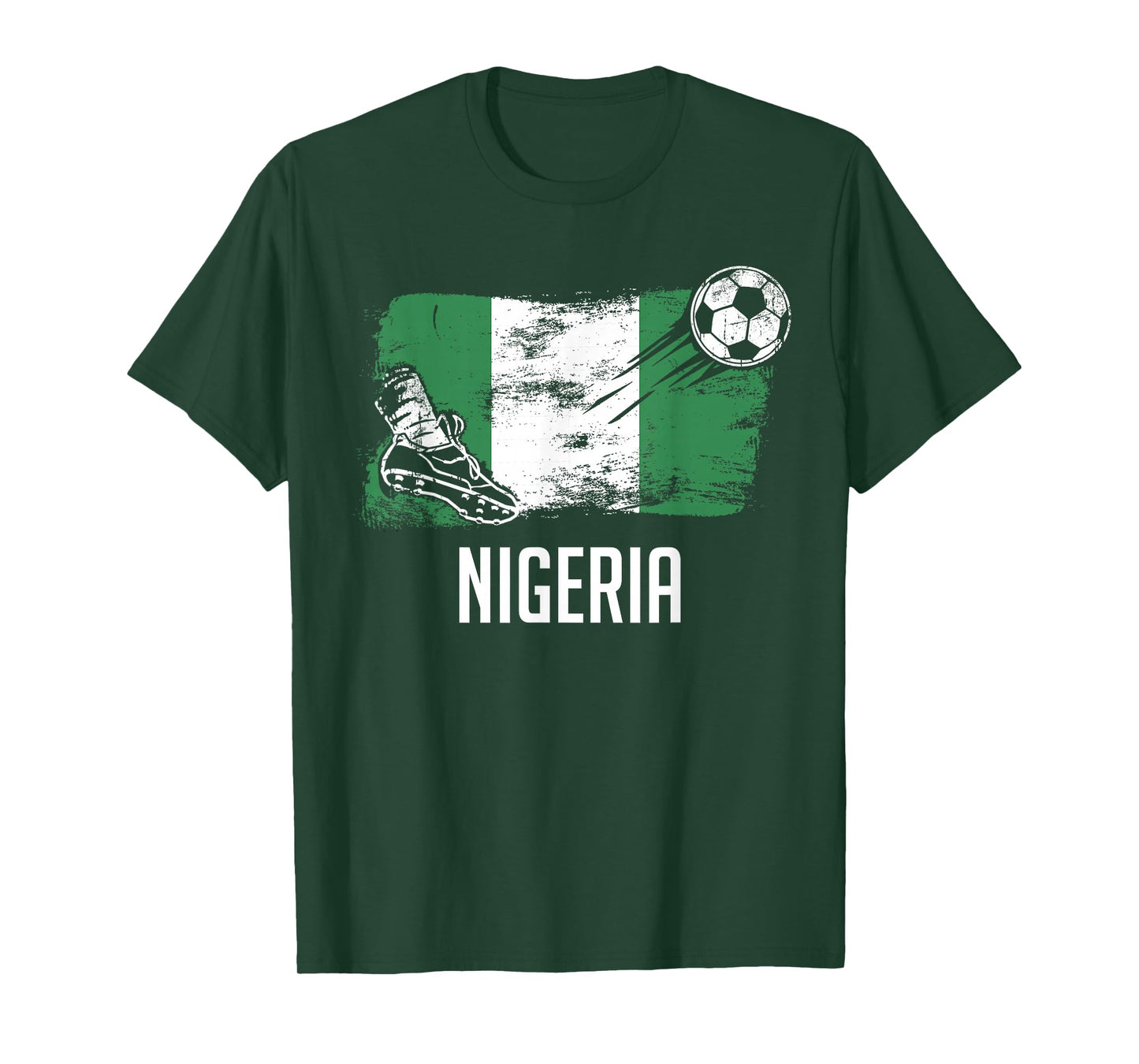 Nigeria Flag Jersey Nigerian Soccer Team Nigerian T-Shirt