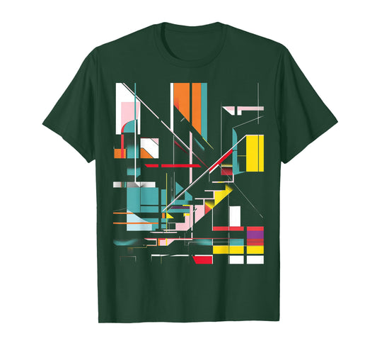 Abstract Geometric T-Shirt