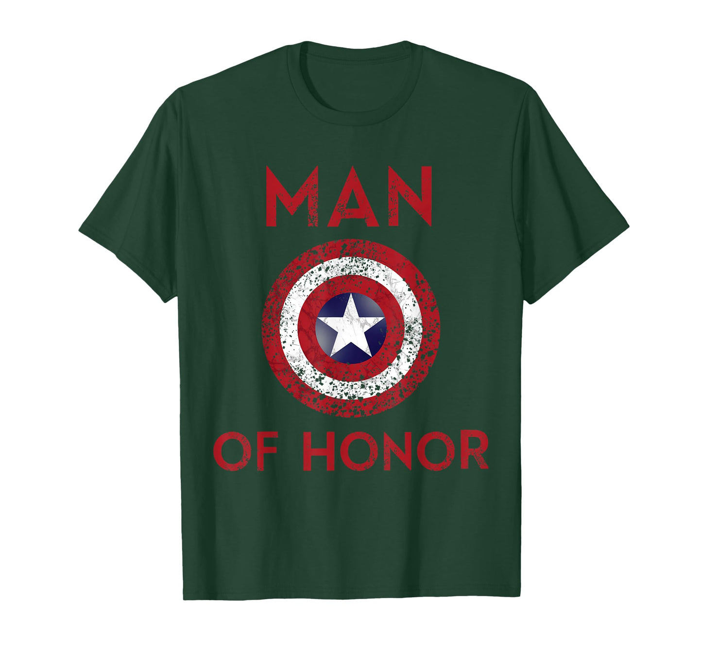 Man of Honor Wedding Groom Couples Marriage T-Shirt