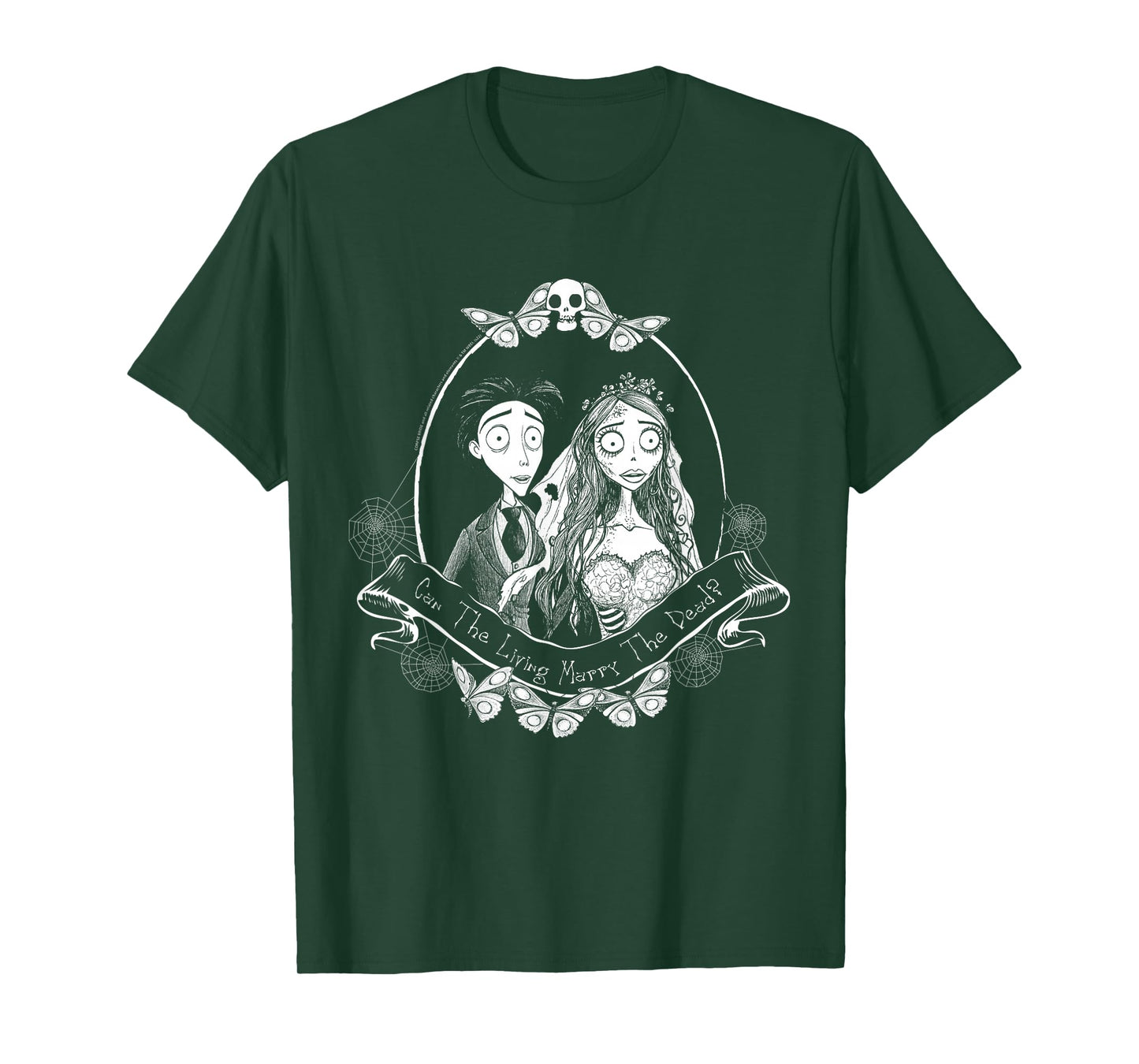 Corpse Bride Can The Living Marry The Dead? Movie T-Shirt