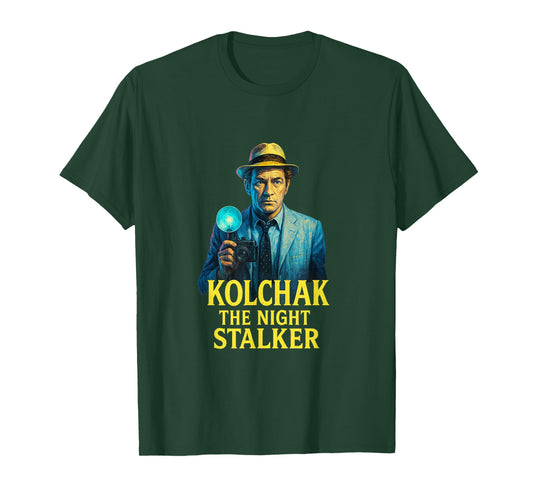 Kolchak The Night Stalker Cult Classic Horror & Mystery T-Shirt