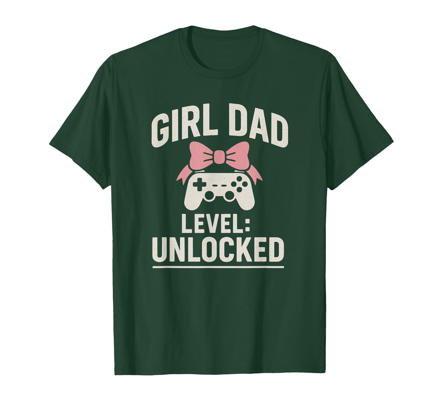 Girl Dad Level: Unlocked New Girl Dad Gift for Hospital T-Shirt