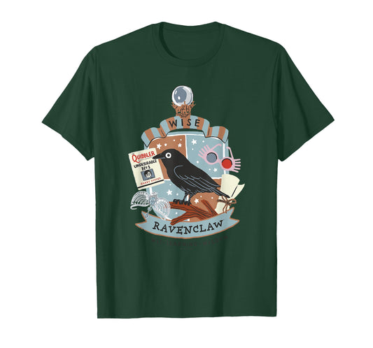 Harry Potter: Deathly Hallows 2 Wise Ravenclaw Badge T-Shirt