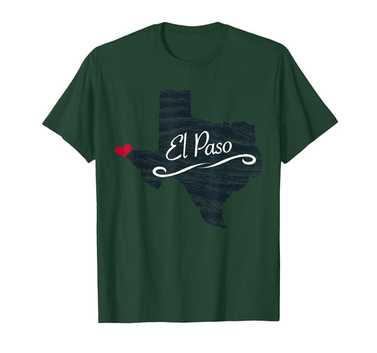 El Paso Texas Tshirt | TX Gift - Men's Women's Kid's Tee T-Shirt