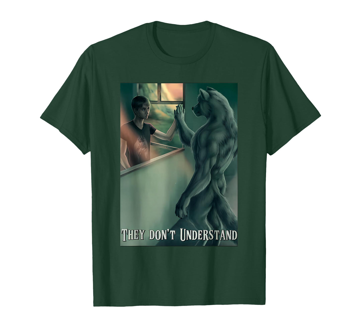 Wolf Meme They Don't Understand T-Shirt