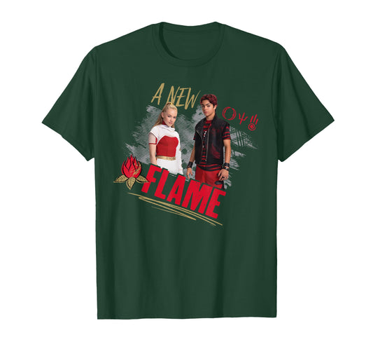 Disney Zombies 4 Nova and Victor A New Flame Official T-Shirt