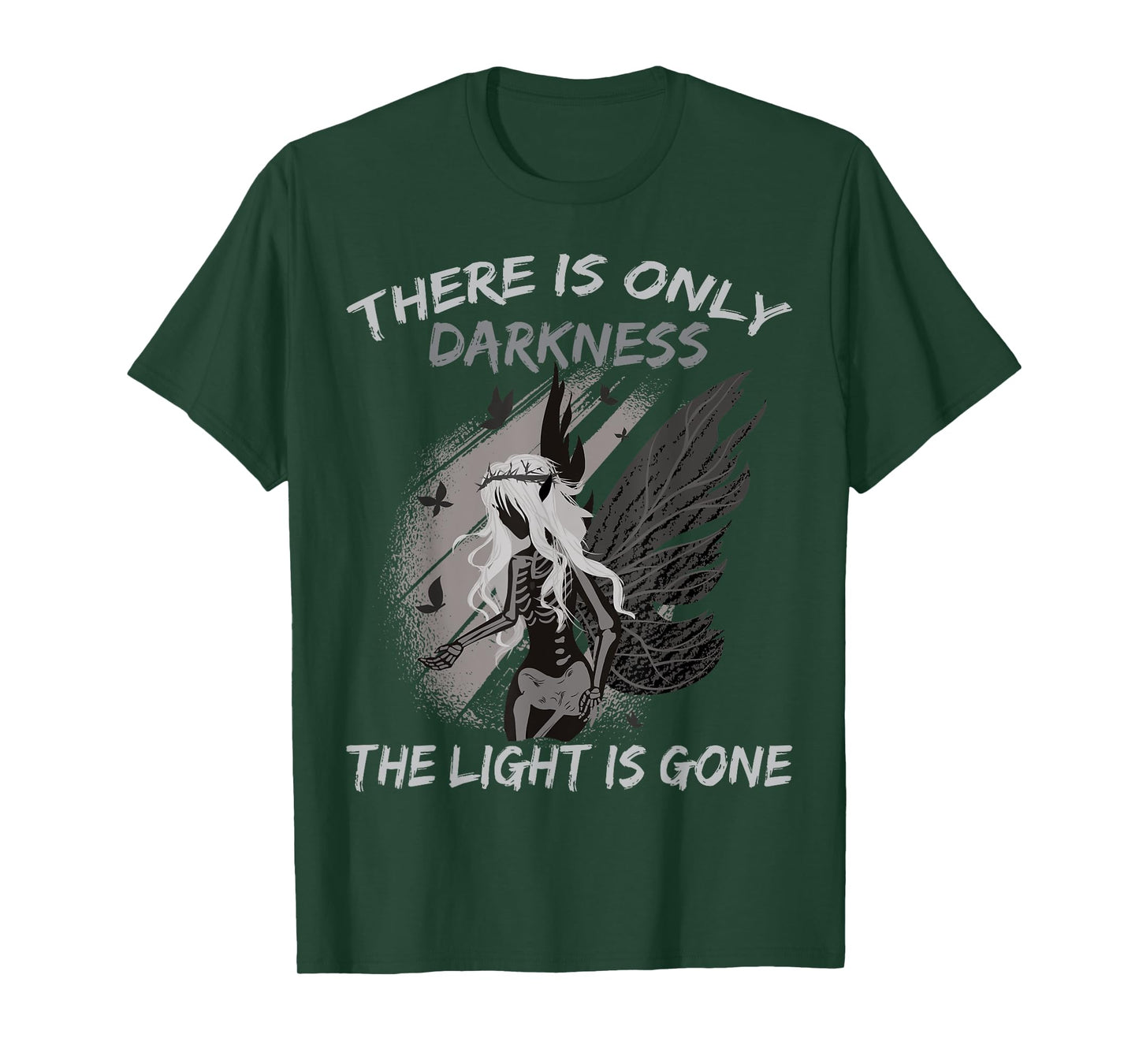 There Is Only Darkness, The Light Is Gone - Otaku Anime T-Shirt